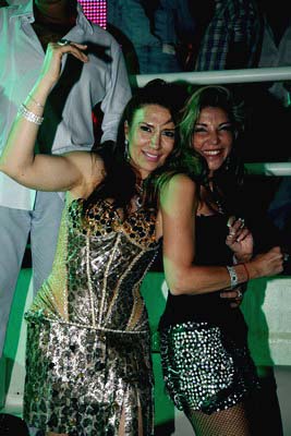 Massari,Mia and belly @ White Part 1